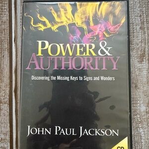 Power & Authority CD by John Paul Jackson